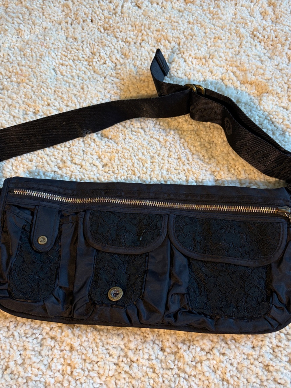 Vintage Lululemon Pooch Pouch Crossbody Utility Bag